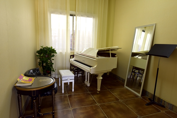三角钢琴教师琴房之二